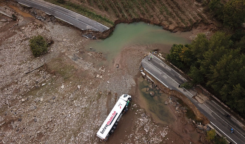 Aude inondation