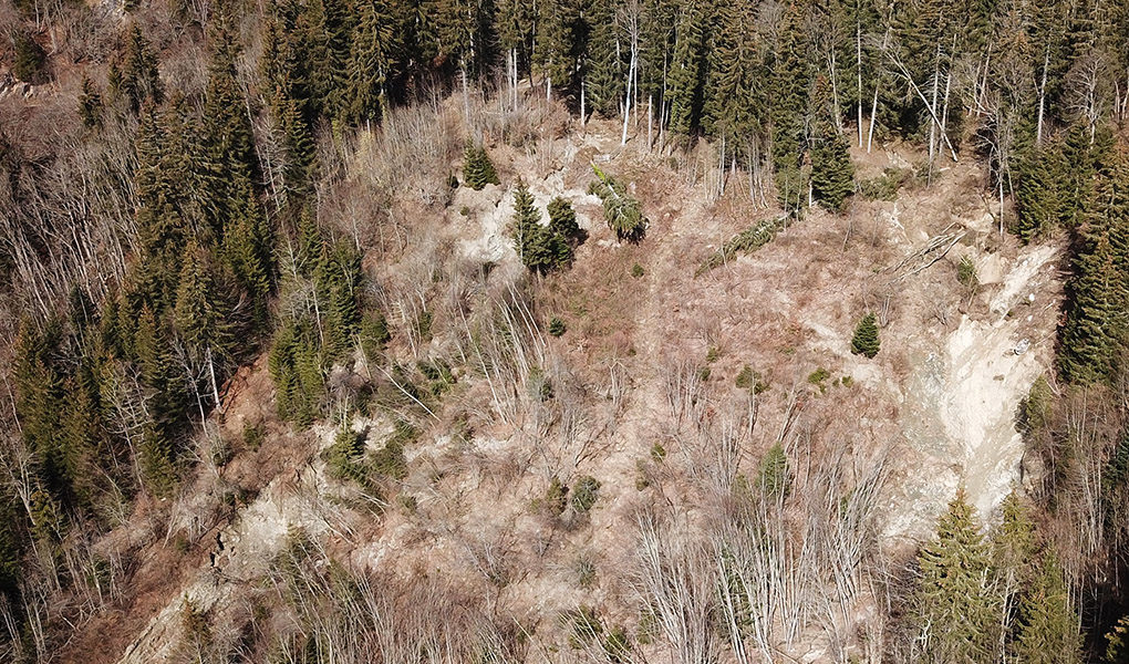 glissement de terrain